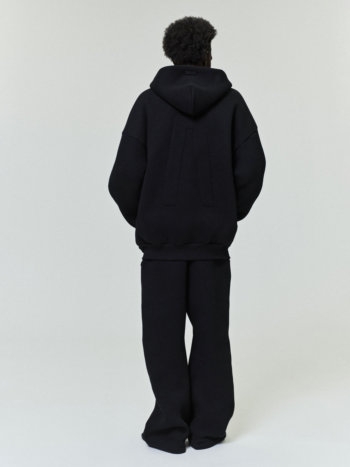 Fear of God Athletics Full Zip Up Hoodie Black