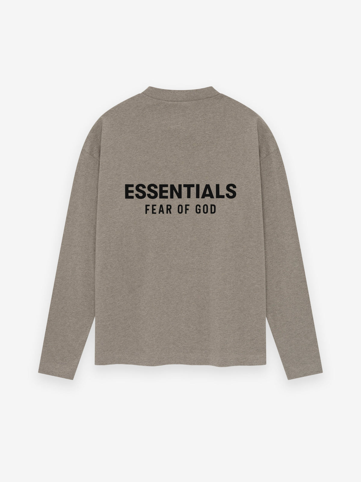 Fear of God Essentials Classic Long Sleeve Crewneck Tee Taupe