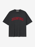 Fear of God Essentials Chicago City Exclusive 90s Oversized Tee Black Red