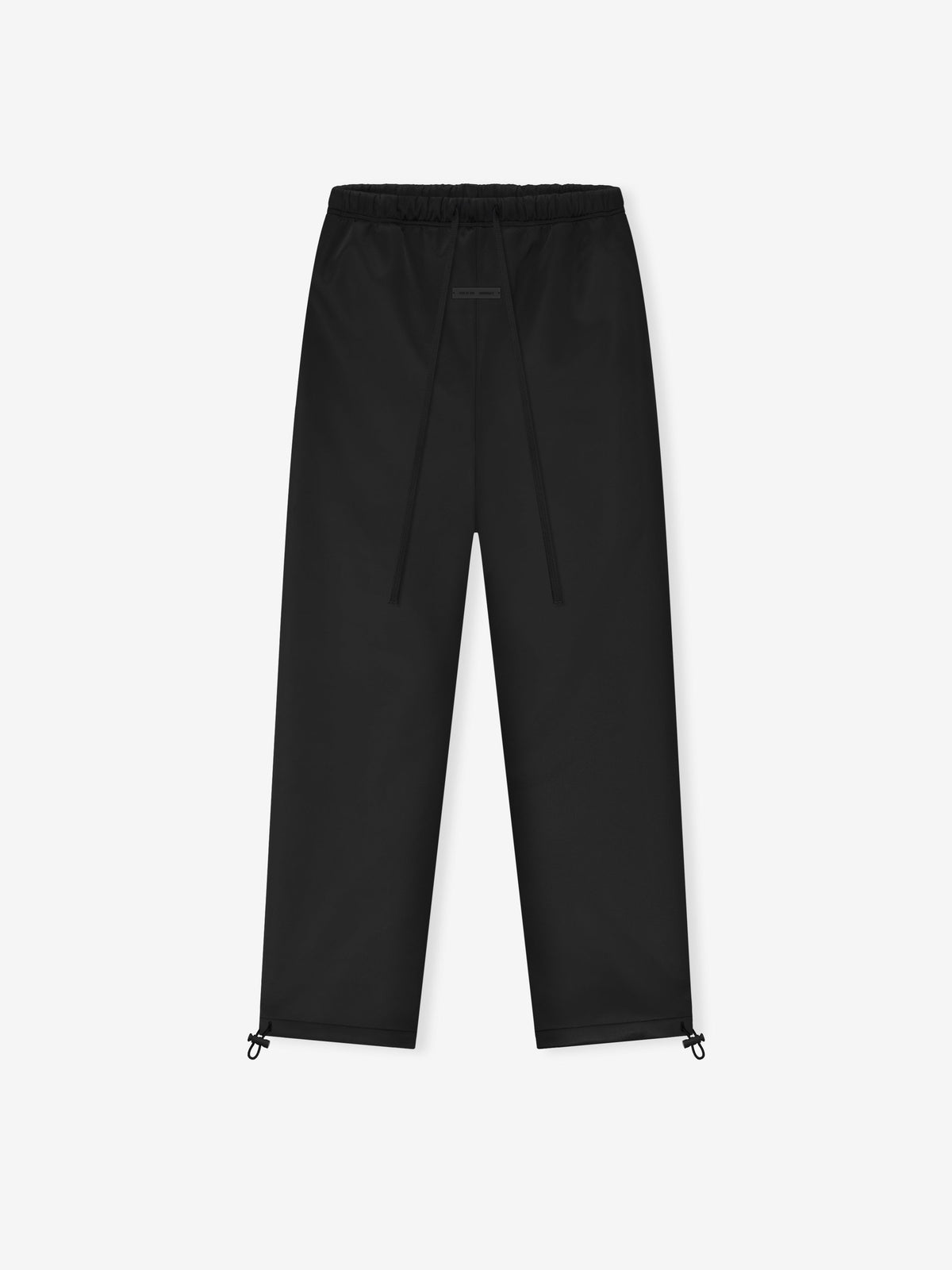 Fear of God Essentials Bonded Satin Relaxed Track Pant Black