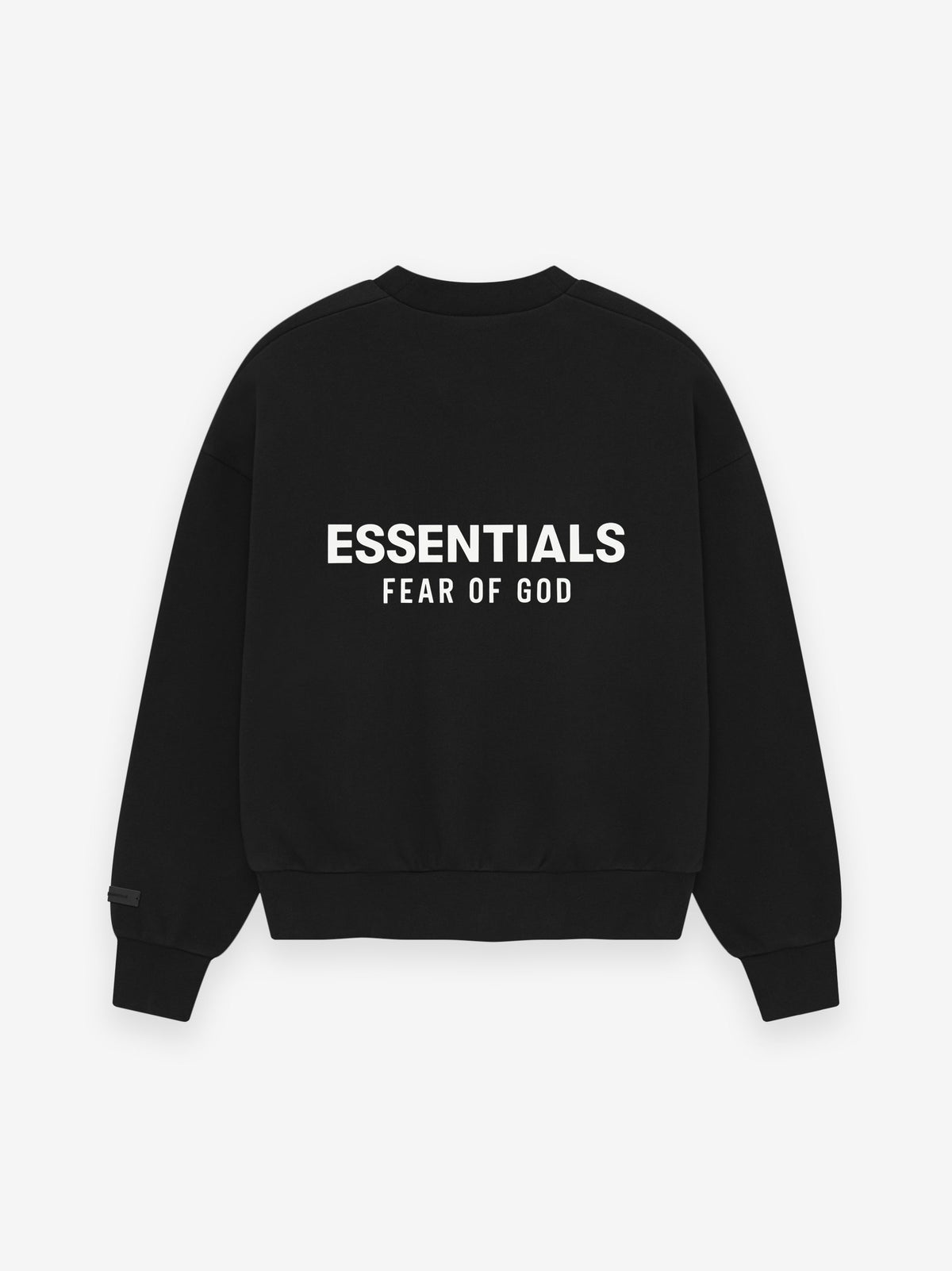 Fear of God Essentials Classic Core Fleece Crewneck Sweatshirt Black