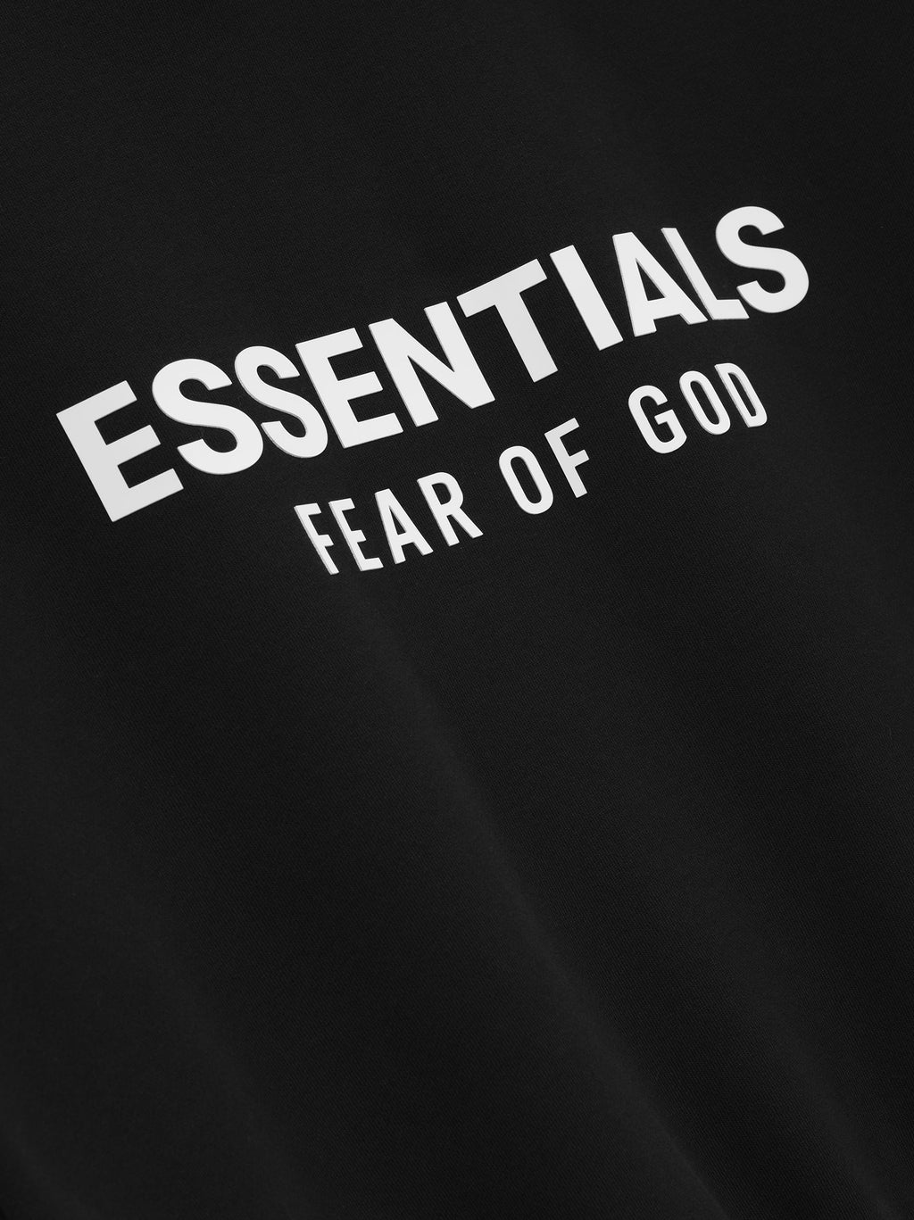 Fear of God Essentials Classic Core Fleece Crewneck Sweatshirt Black
