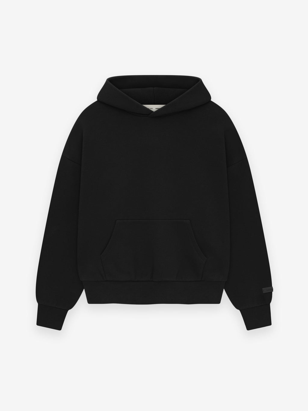 Fear of God Essentials Classic Core Fleece Hoodie Black