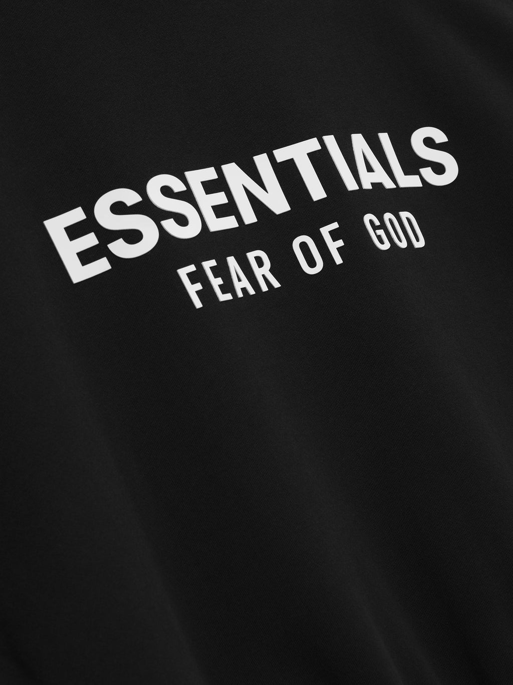 Fear of God Essentials Classic Core Fleece Hoodie Black