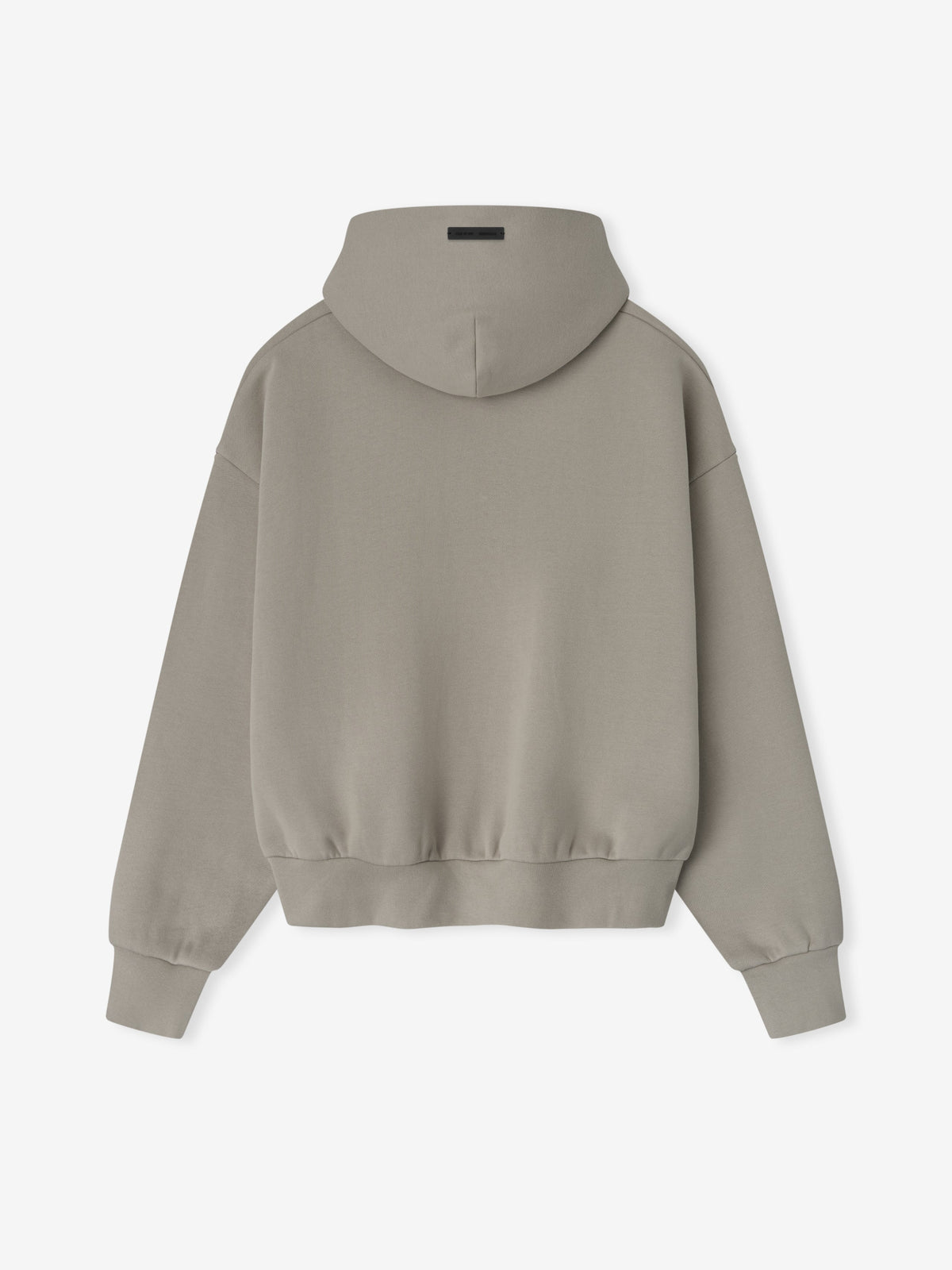Fear of God Essentials Classic Core Fleece Hoodie 2026 Light Grey Red