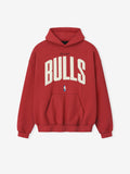 Fear of God Essentials Bulls 90s Heavyweight Hoodie Red