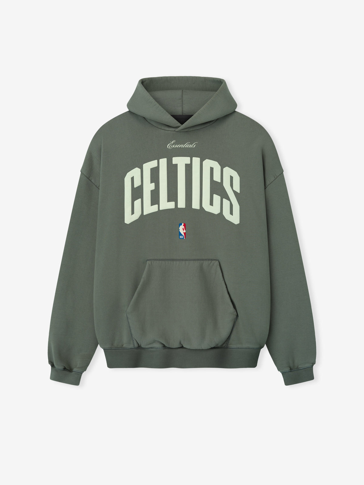 Fear of God Essentials x Boston Celtics 90s Heavyweight Hoodie Green