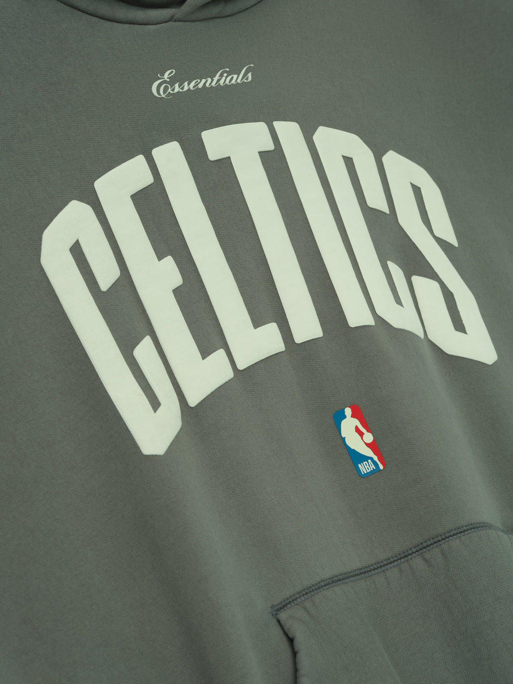 Fear of God Essentials x Boston Celtics 90s Heavyweight Hoodie Green