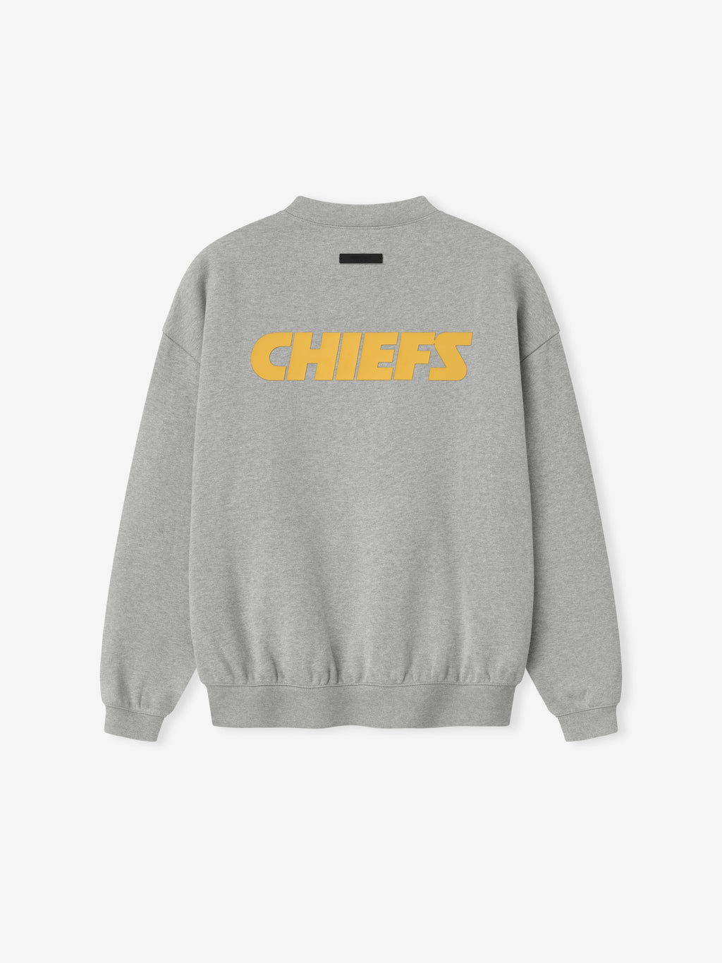 Fear of God Essentials x Kansas City Chiefs Sport Crewneck Sweatshirt Heather Grey Red