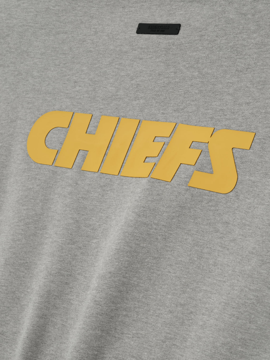 Fear of God Essentials x Kansas City Chiefs Sport Crewneck Sweatshirt Heather Grey Red