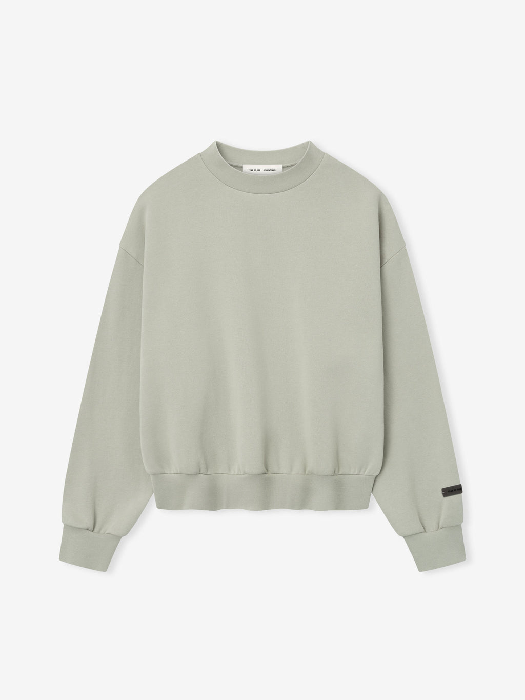 Fear of God Essentials Classic Fleece Crewneck Sweatshirt Light Sage