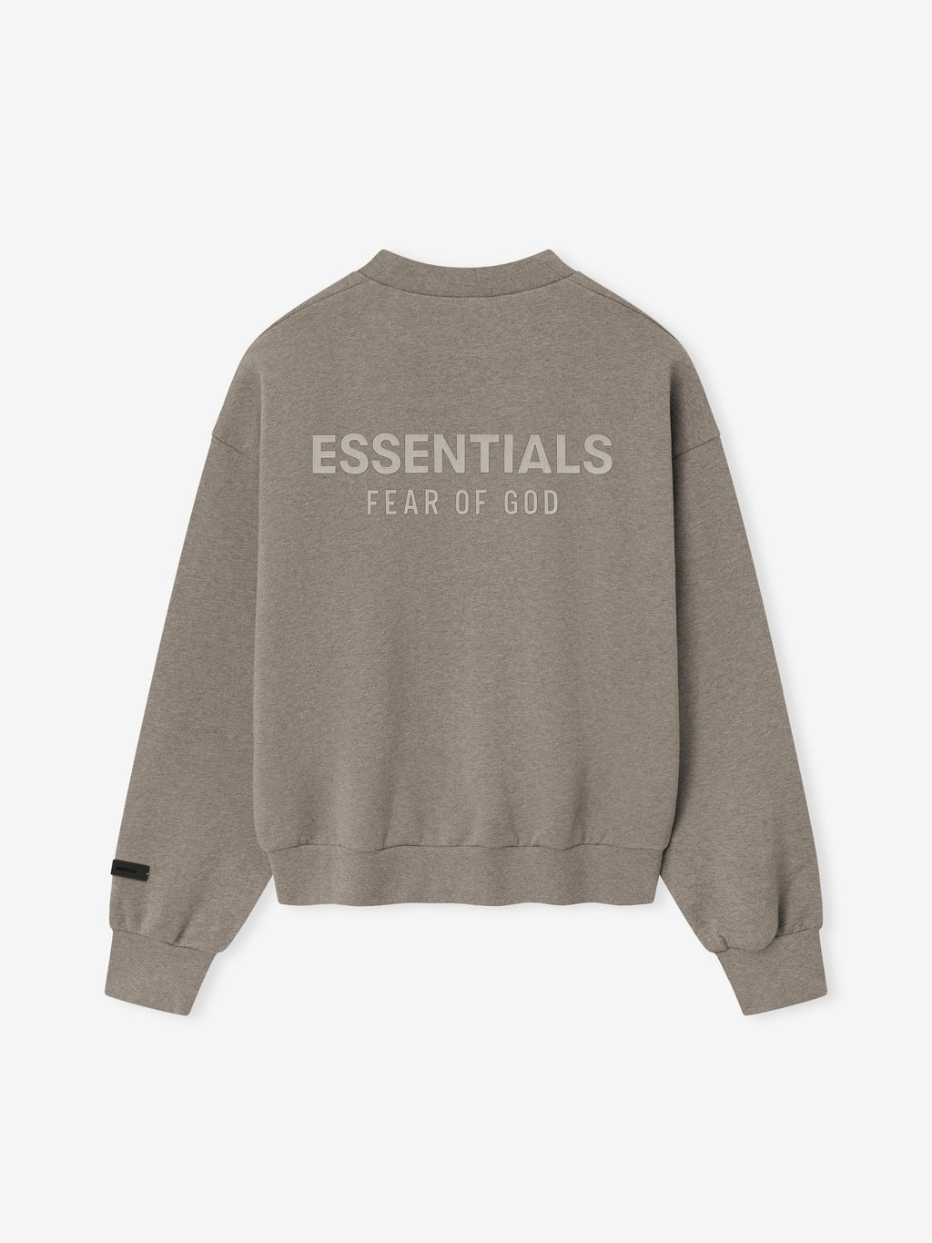 Fear of God Essentials Classic Fleece Crewneck Sweatshirt Soft Taupe