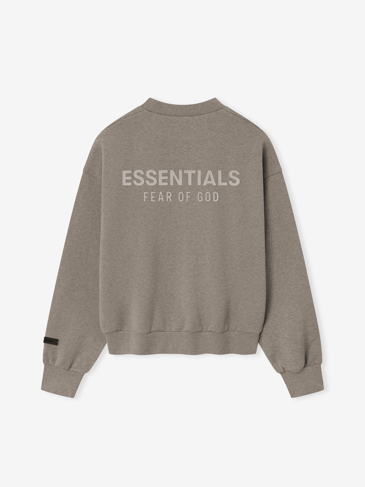 Fear of God Essentials Classic Fleece Crewneck Sweatshirt Soft Taupe