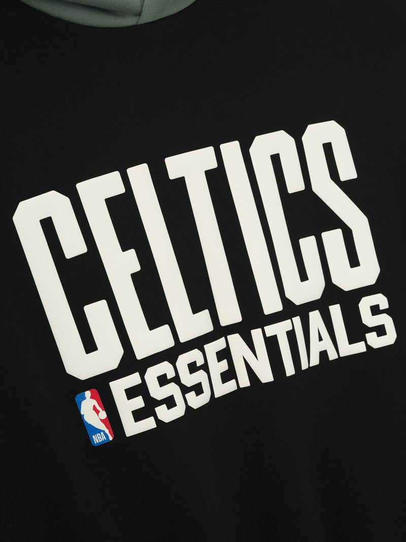 Fear of God Essentials x Boston Celtics Sport Hoodie Black Green