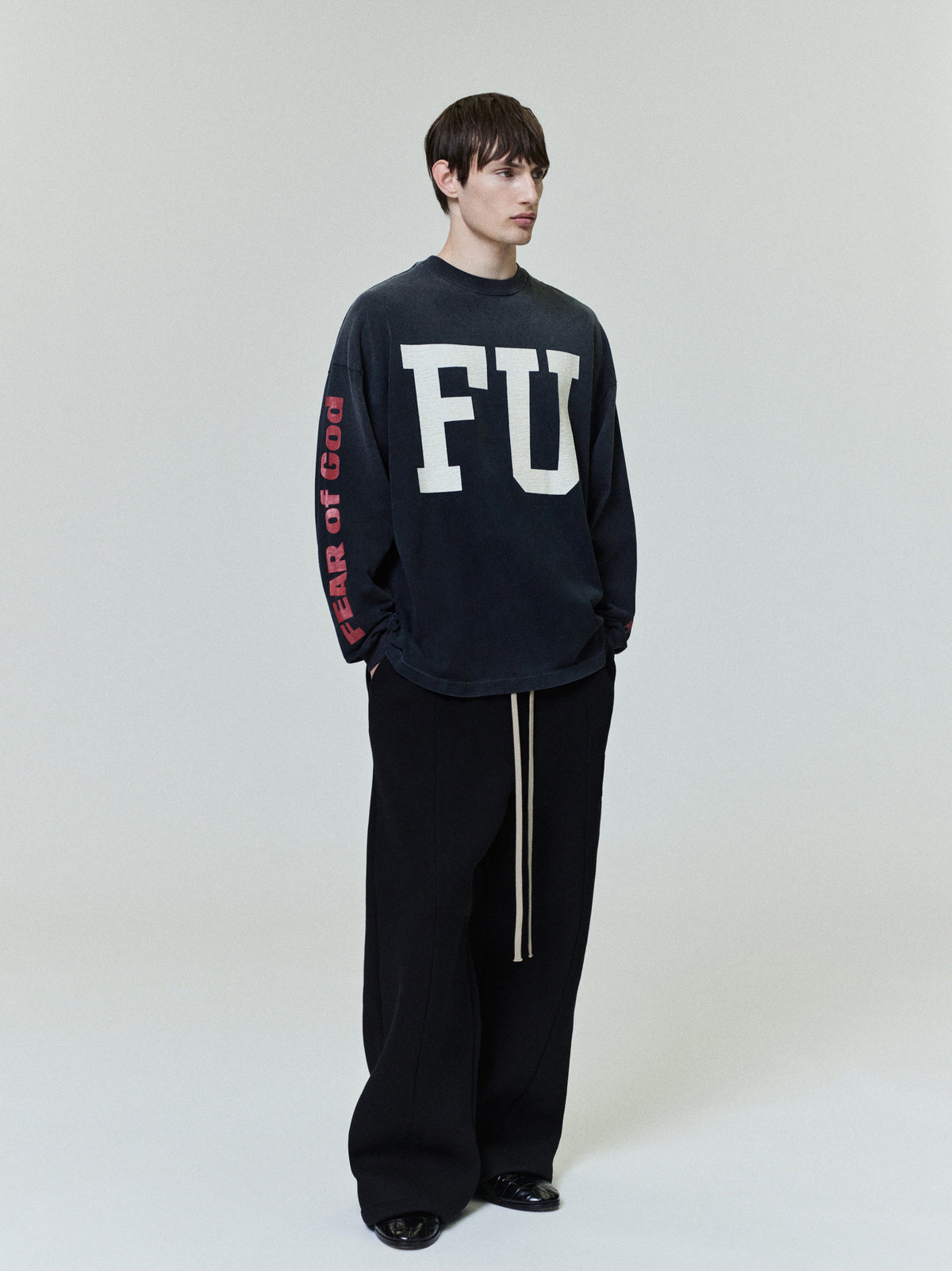 Fear of God Freedom Relaxed Long Sleeve Tee Vintage Black