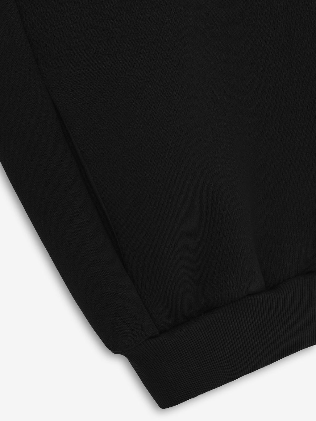Fear of God Athletics Half Zip Hoodie - Heavy Cotton Fleece Black
