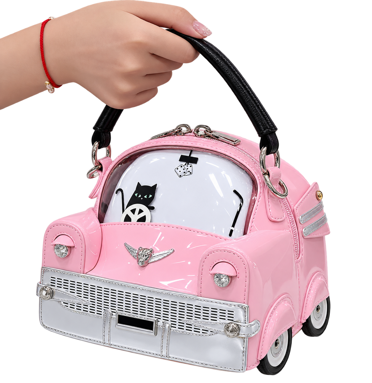 Bag Ag Woman Novelty Car Shaped Crossbody Handbag