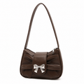 Bag Ag Woman French Pleated Bow Underarm Shoulder Bag