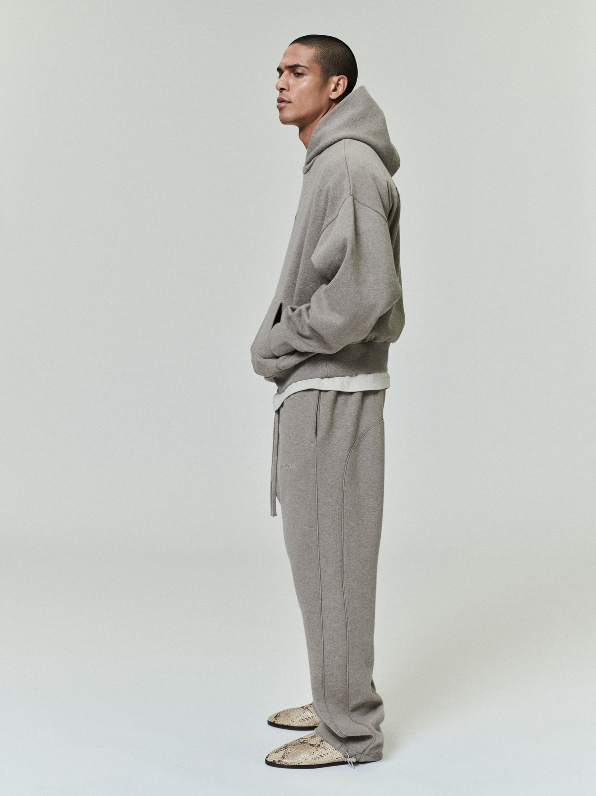 Fear of God Essentials Classic Fleece Hoodie Soft Taupe