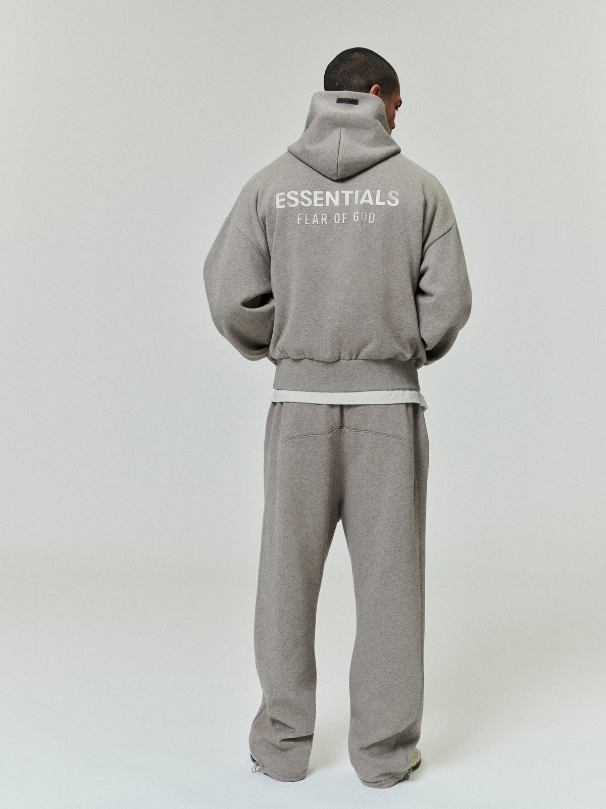 Fear of God Essentials Classic Fleece Hoodie Soft Taupe