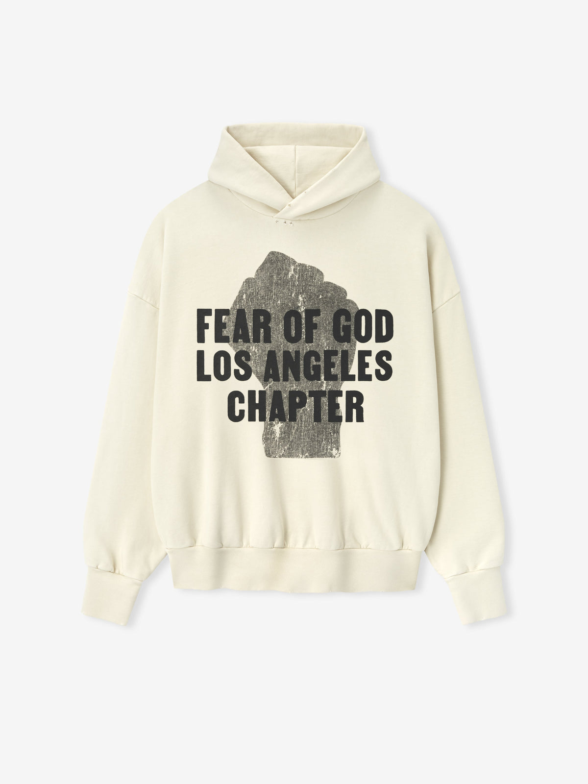 Fear of God 213 Los Angeles Chapter Heavyweight Hoodie Sunfaded Cream