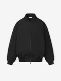 Fear of God Wool-Cotton Twill Heavyweight Bomber Jacket Black