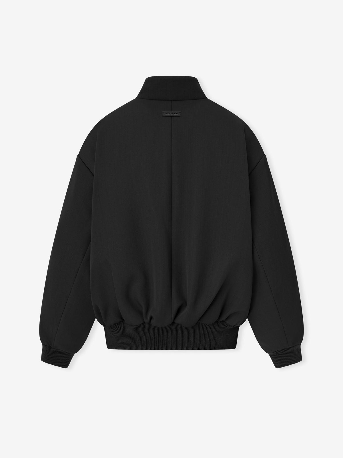 Fear of God Wool-Cotton Twill Heavyweight Bomber Jacket Black