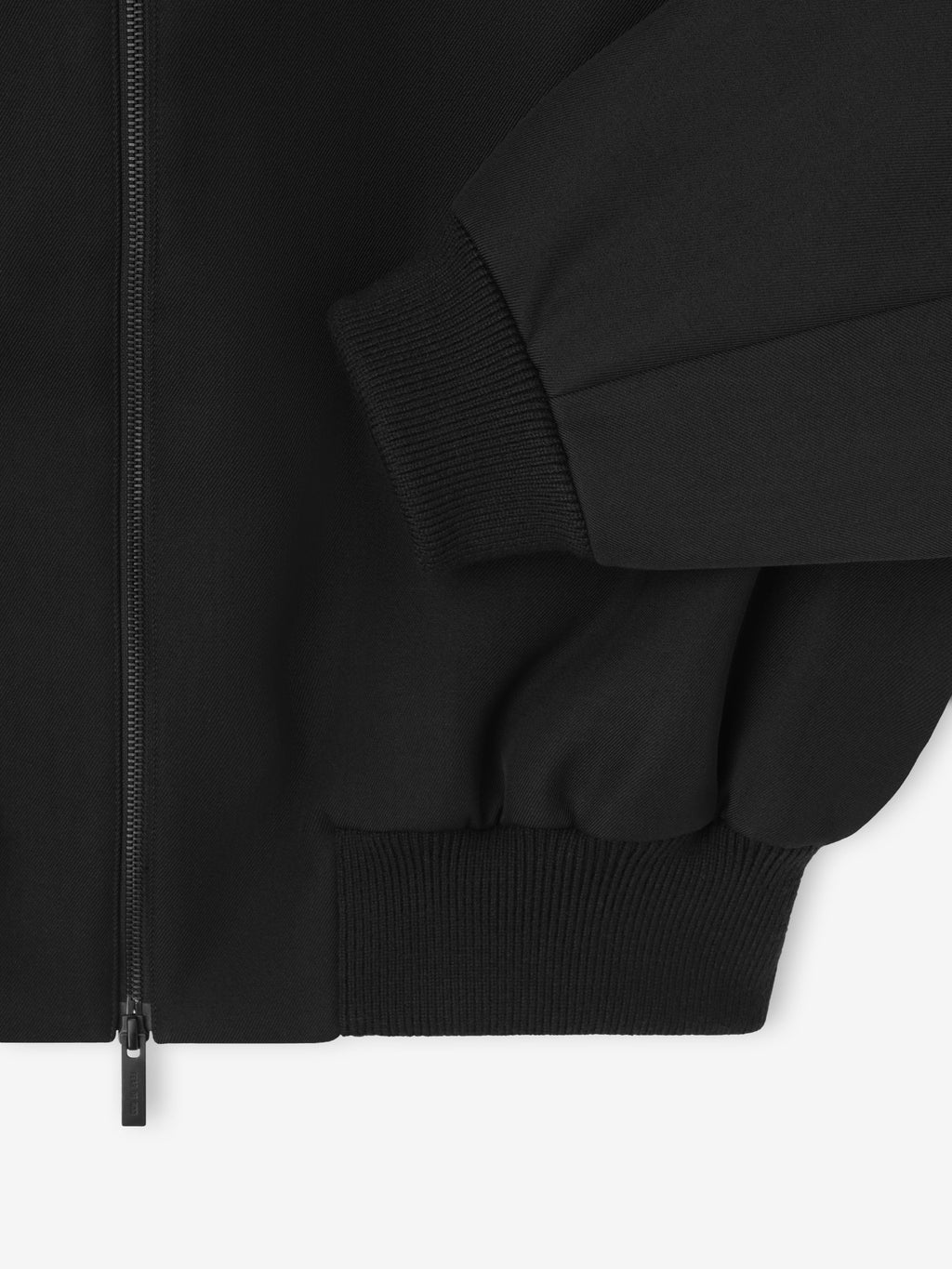 Fear of God Wool-Cotton Twill Heavyweight Bomber Jacket Black