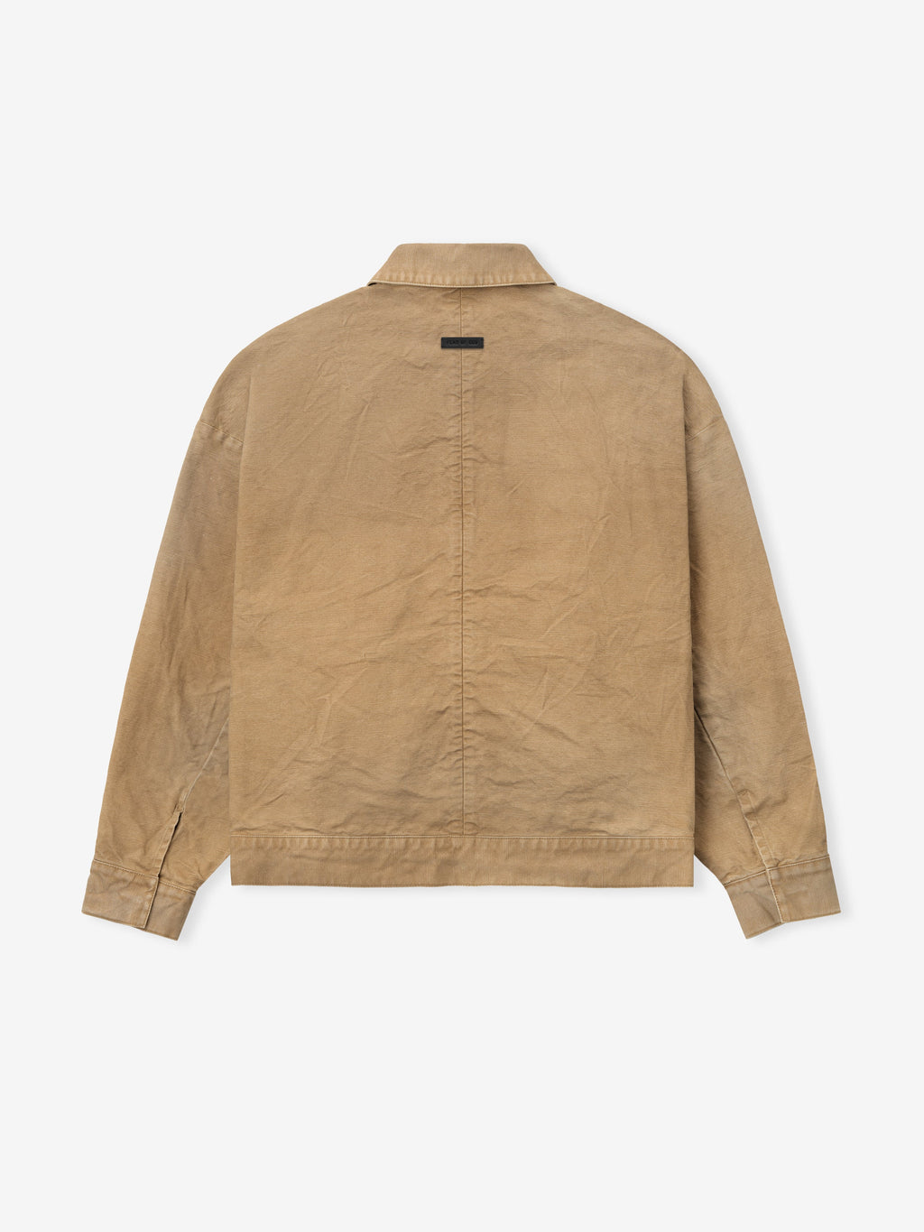 Fear of God Japanese 100% Cotton Canvas Utility Jacket Sun-Faded Tan