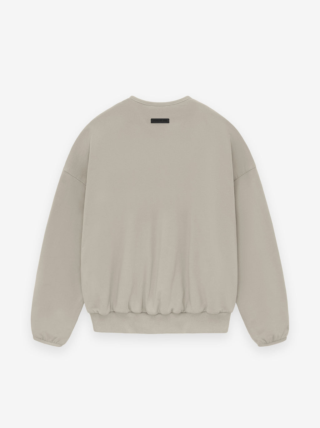 Fear of God 100% Cotton Vintage Wash Bound Crewneck Sweatshirt Light Beige