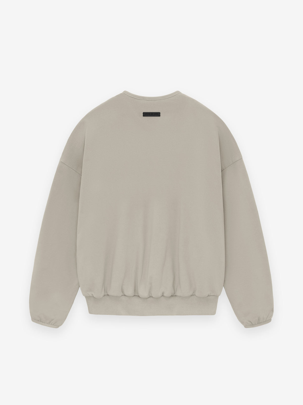 Fear of God 100% Cotton Vintage Wash Bound Crewneck Sweatshirt Light Beige