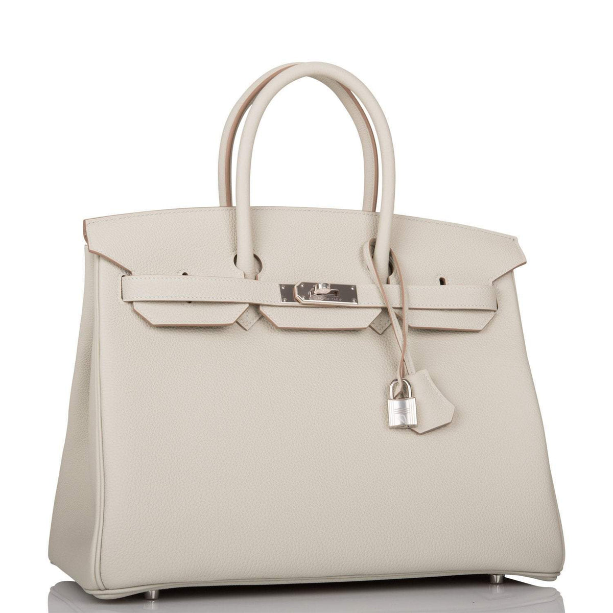 Hermes Gris Perle Togo Birkin 35cm Palladium Hardware