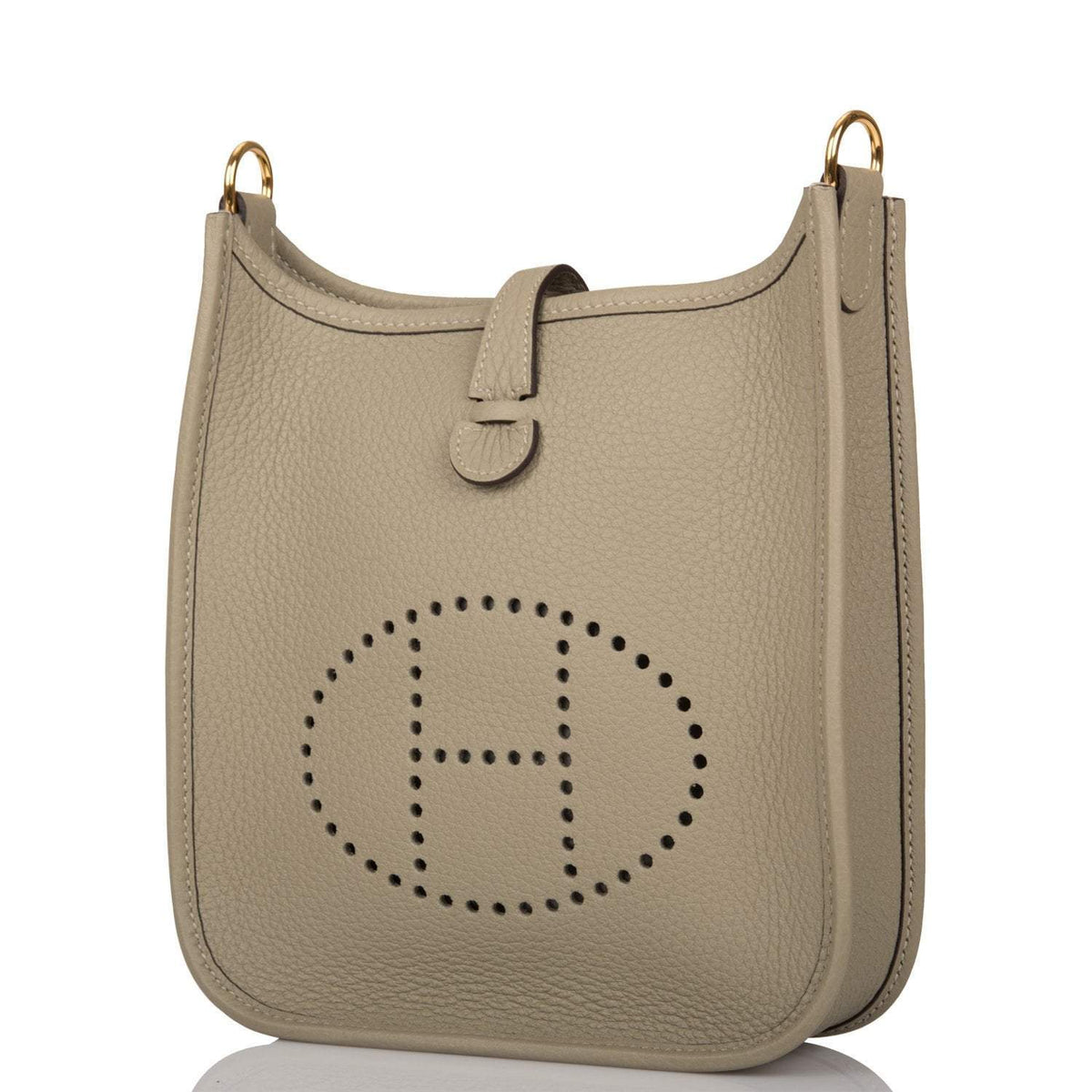 Hermes Sauge Clemence Evelyne TPM Bag Gold Hardware