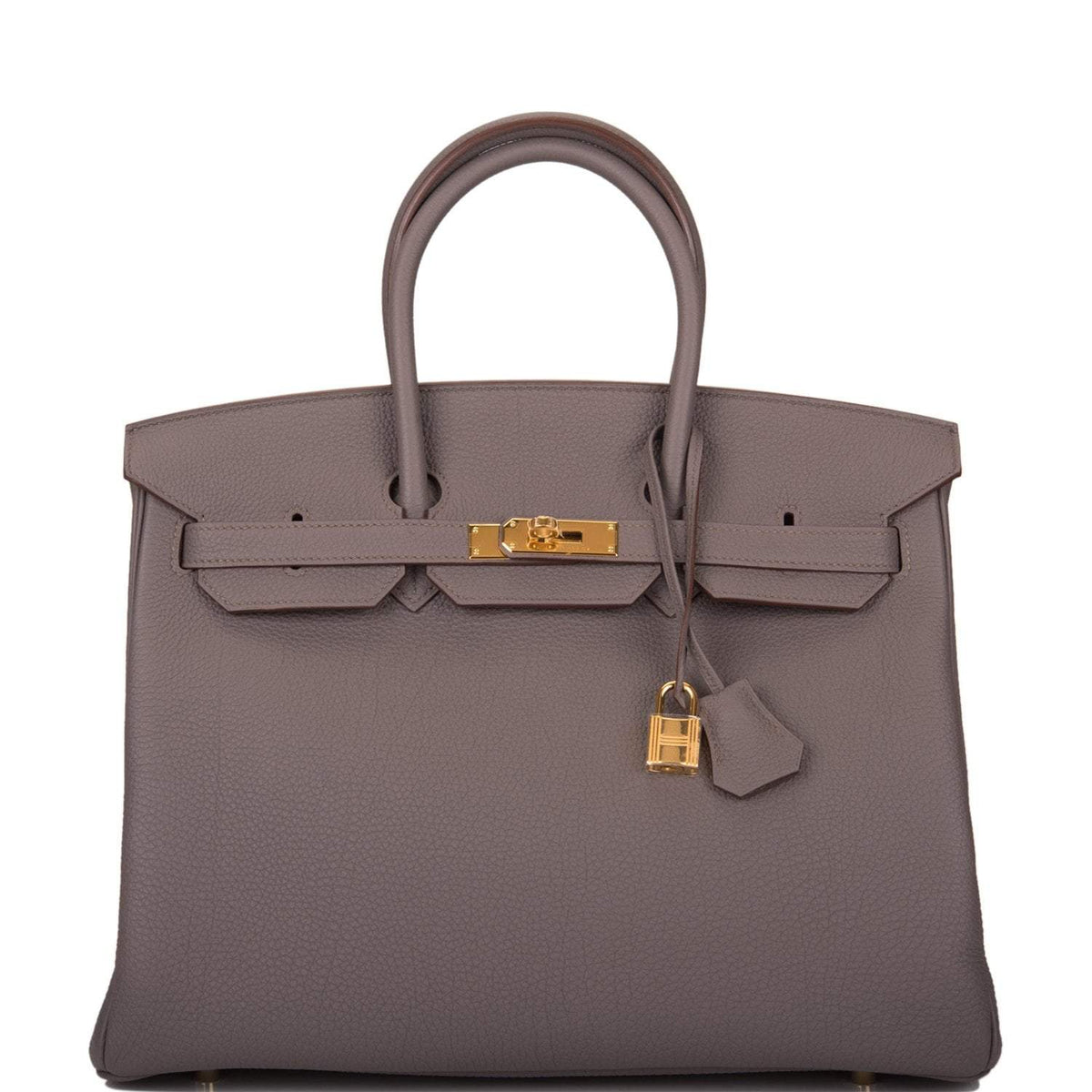 Hermes Etain Togo Birkin 35cm Gold Hardware