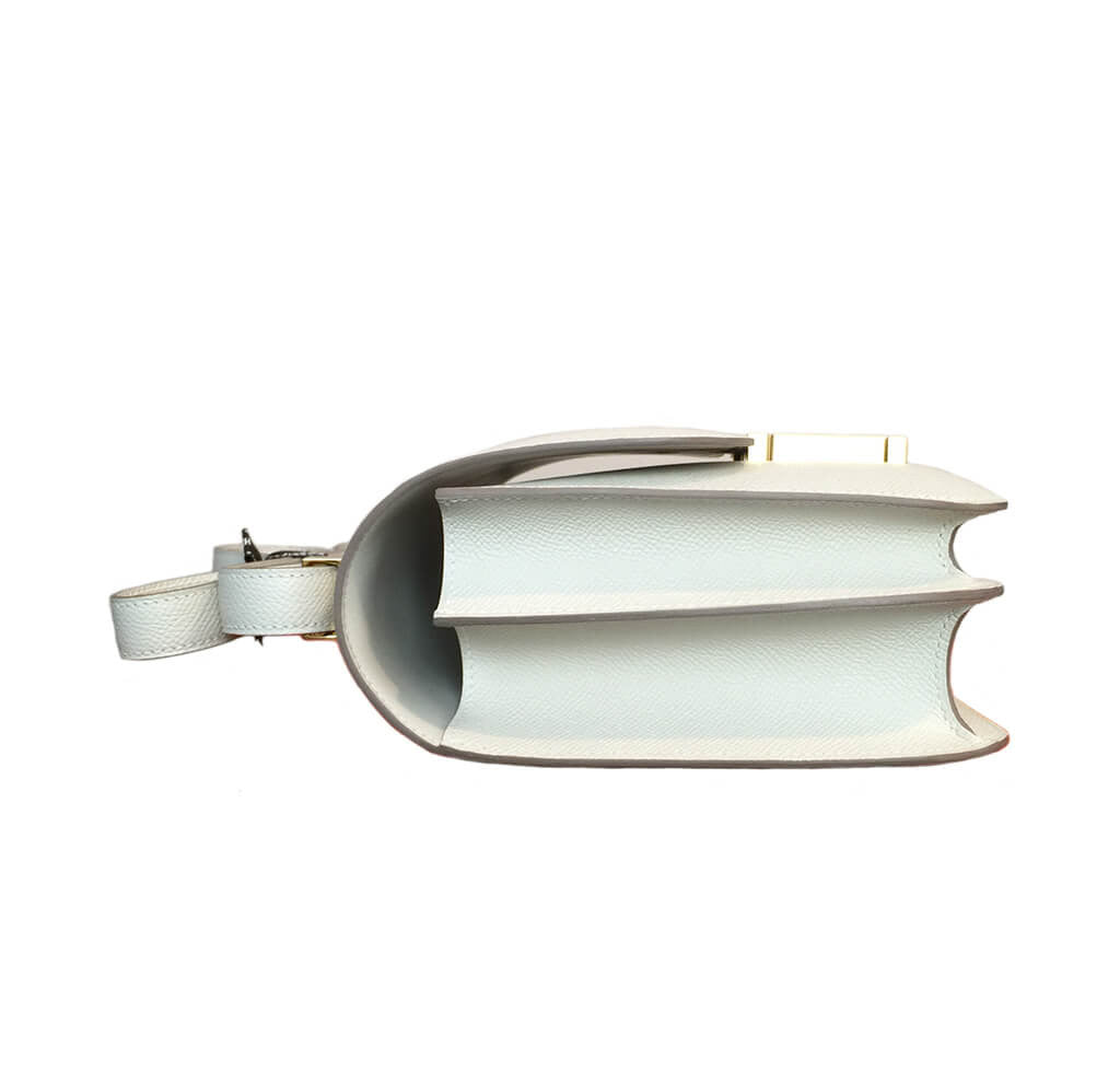 Hermès Constance 24cm Craie Epsom Leather Gold Hardware