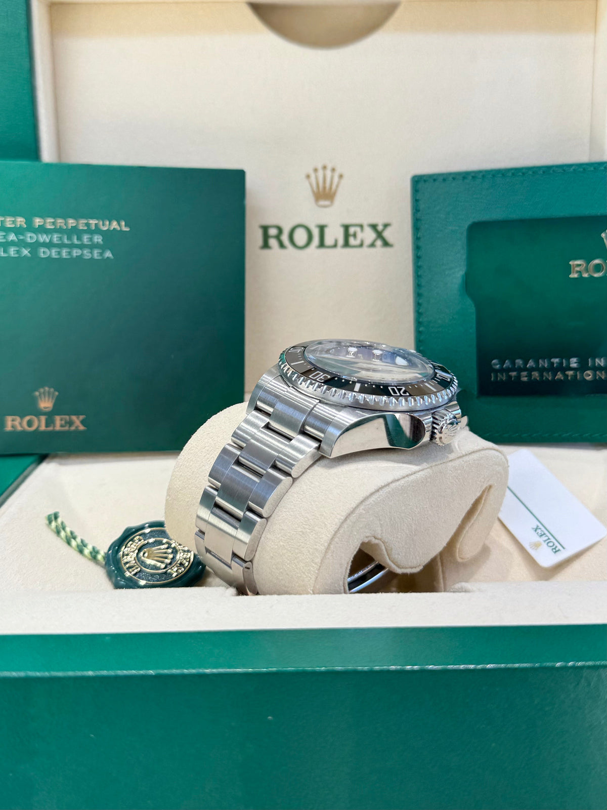 Rolex Deepsea 44 136660 Black Dial Watch