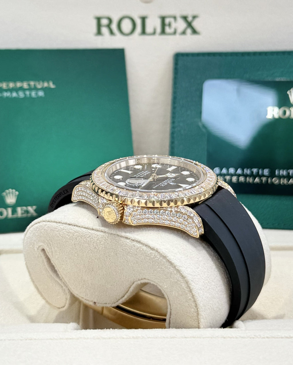 Rolex Yacht-Master 42 226668TBR Black Dial Watch