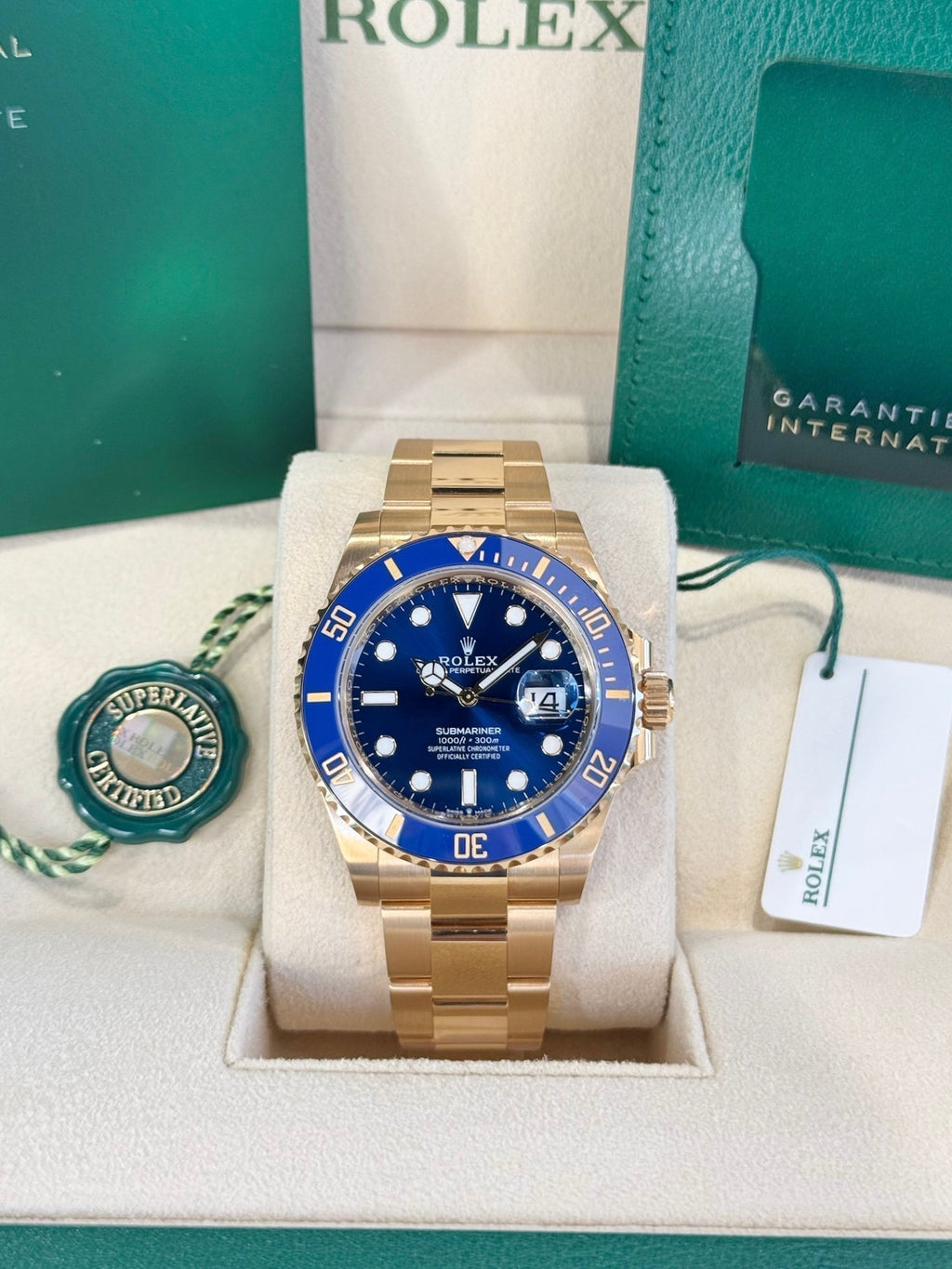 Rolex Submariner 41 126618LB Blue Dial Watch
