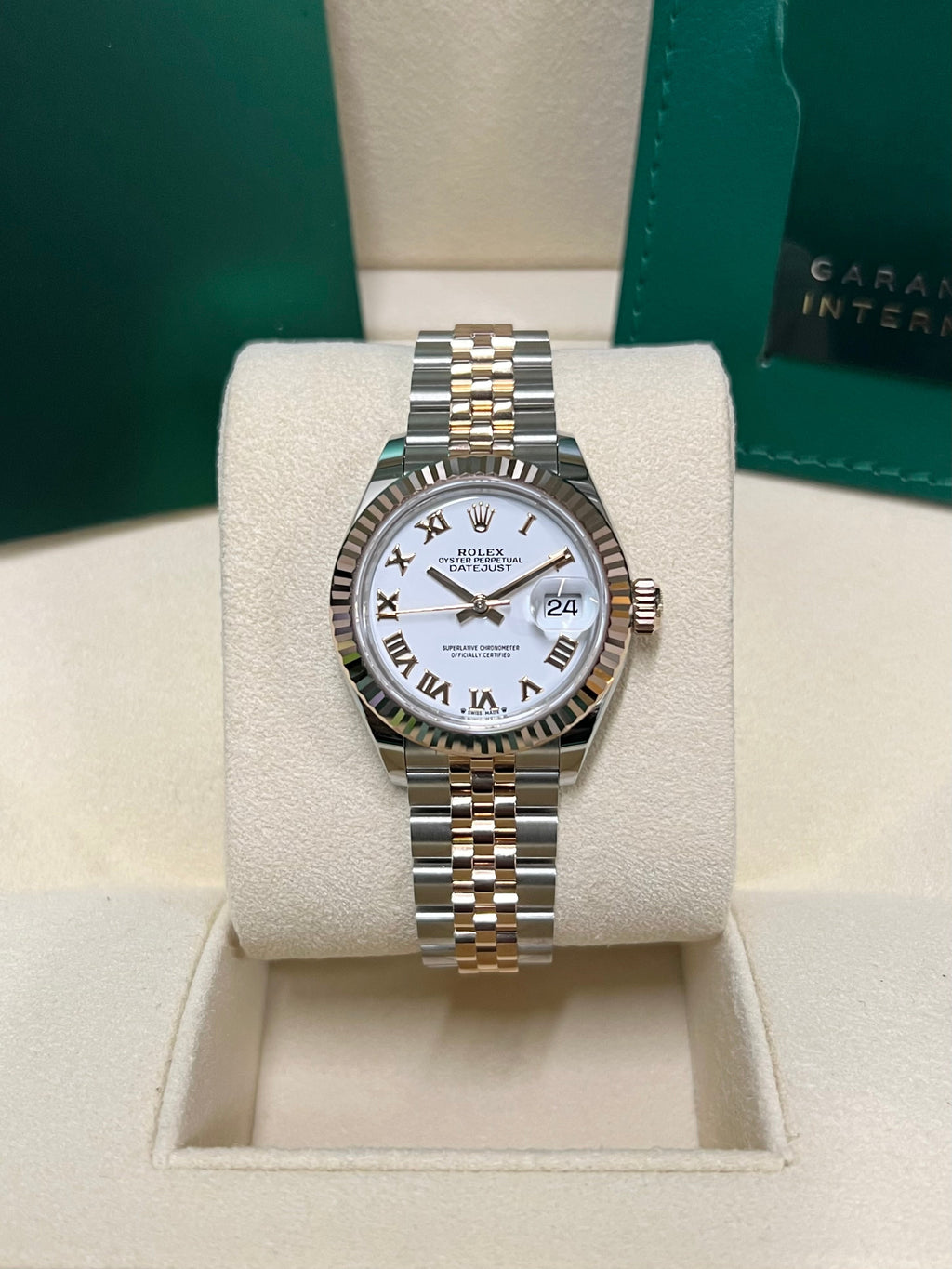 Rolex Datejust 28 279171 White Dial Watch