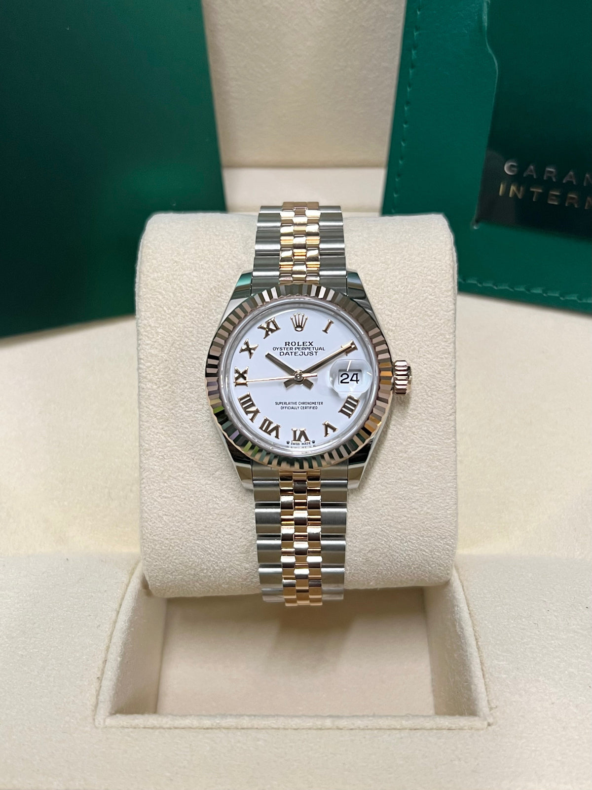 Rolex Datejust 28 279171 White Dial Watch