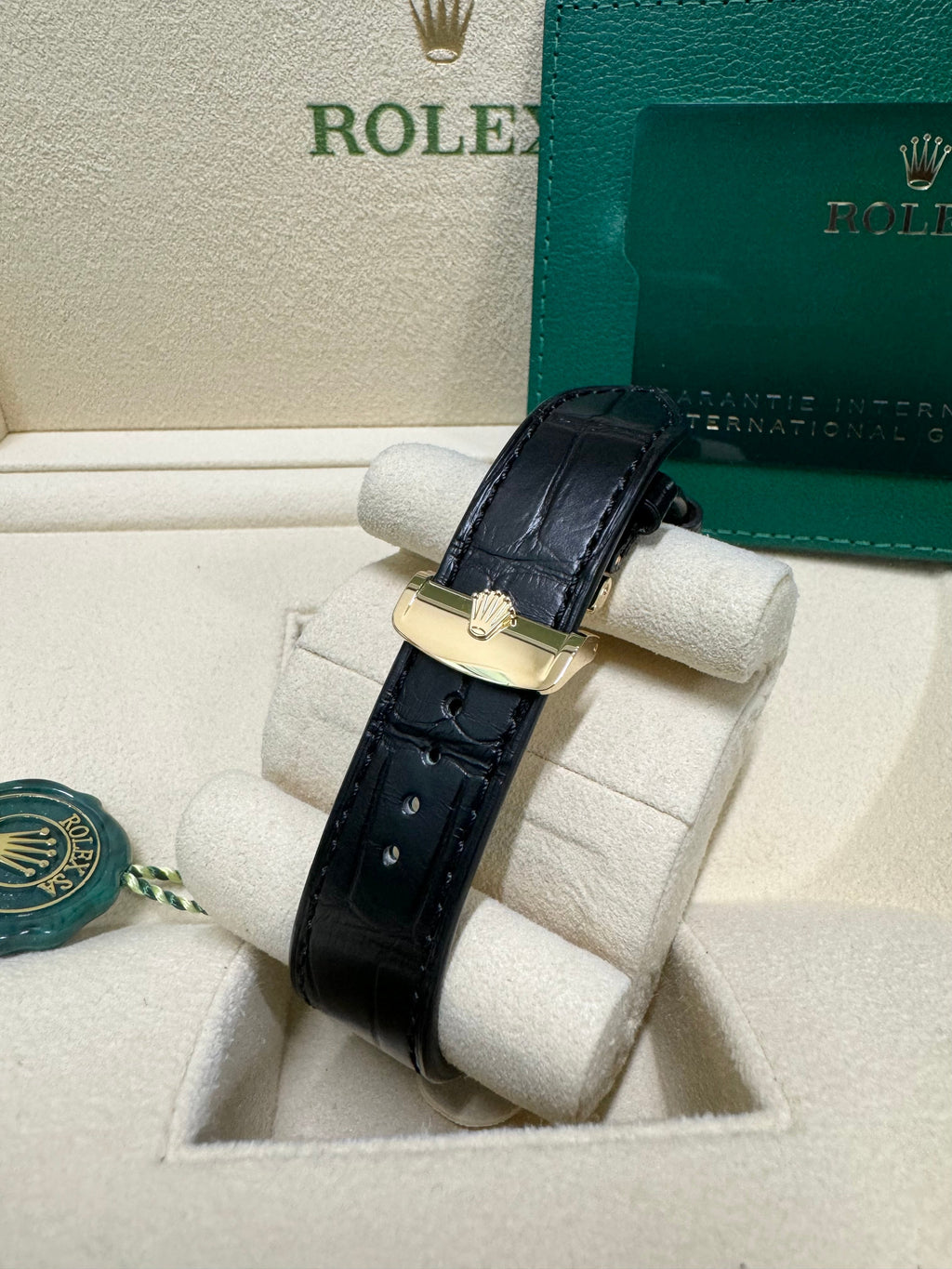Rolex 1908 39 52508 Black Dial Watch
