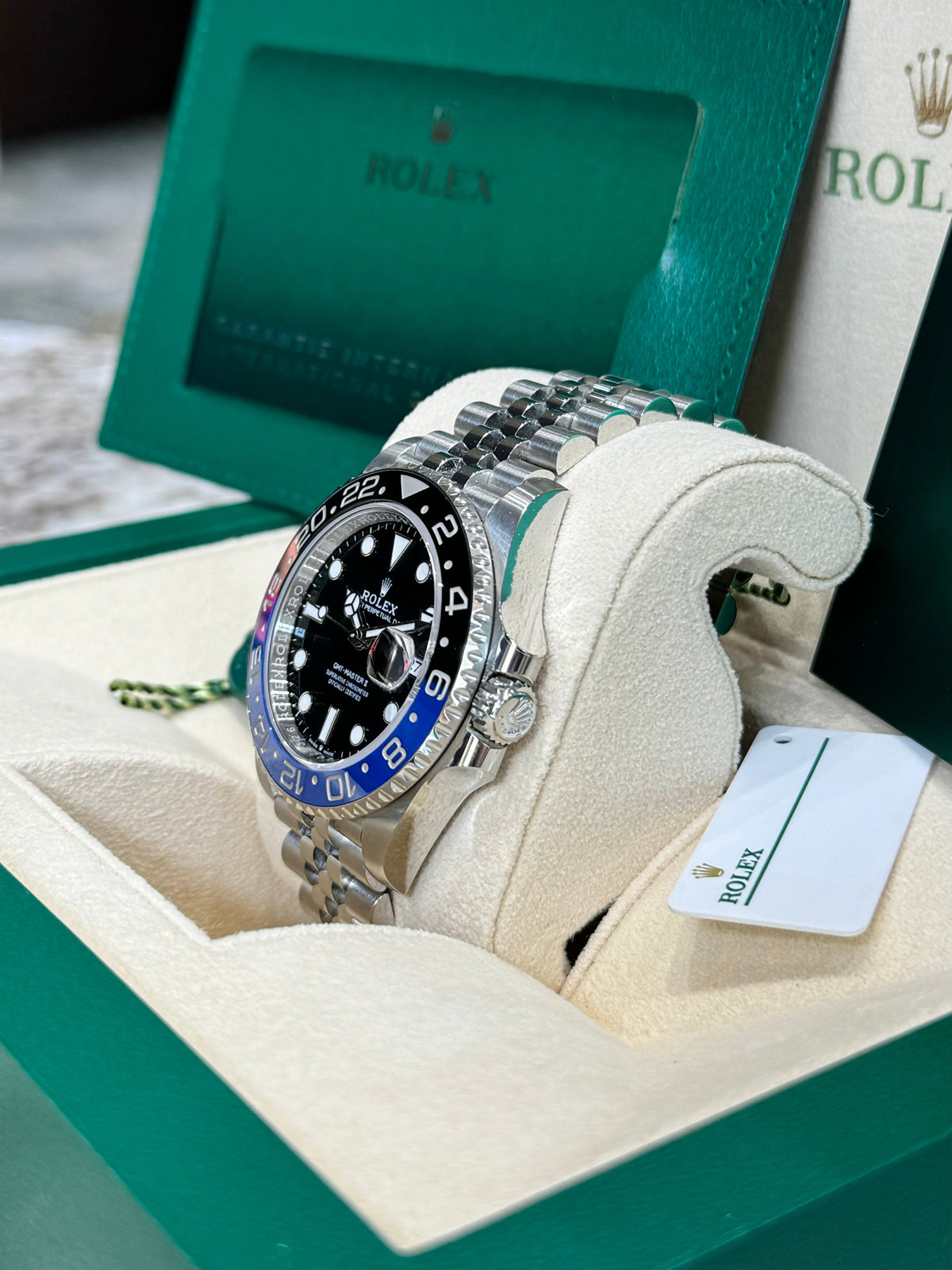 Rolex GMT-Master II 40 126710BLNR Black Dial Watch