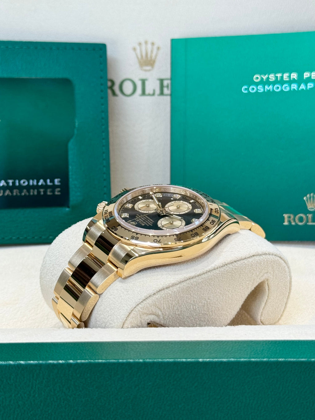 Rolex Daytona 40 126508 Black Diamond Dial Watch