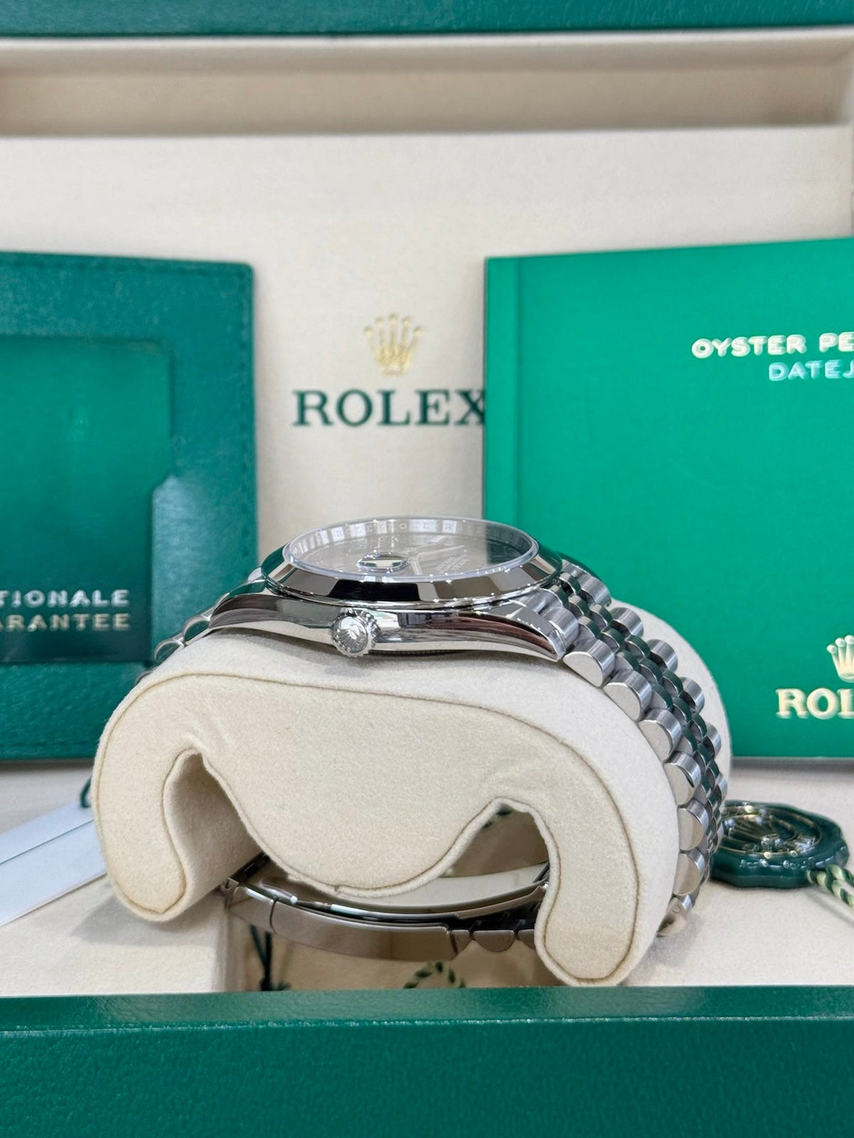 Rolex Datejust 41 126300 Dark Rhodium Dial Watch