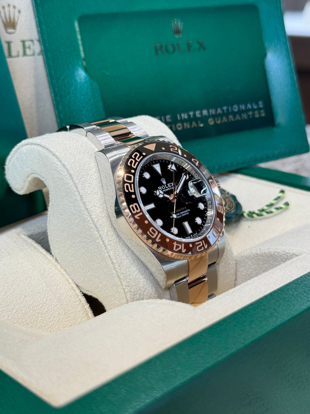 Rolex GMT-Master II 40 126711CHNR Black Dial Watch