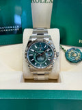 Rolex Sky-Dweller 42 336934 Mint Green Dial Watch