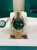 Rolex Day-Date 40 228238 Green Dial Watch