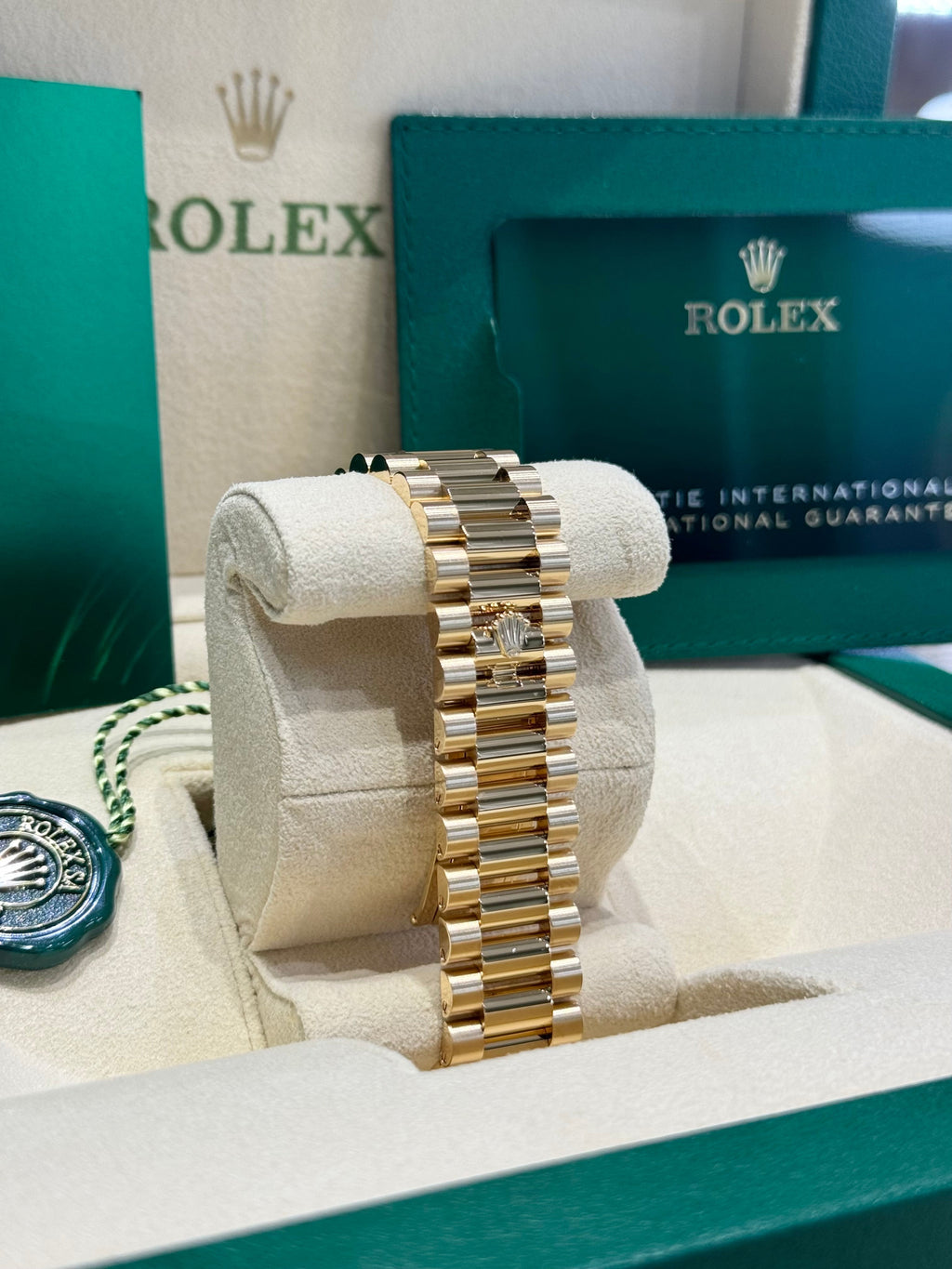 Rolex Day-Date 40 228238 Green Dial Watch
