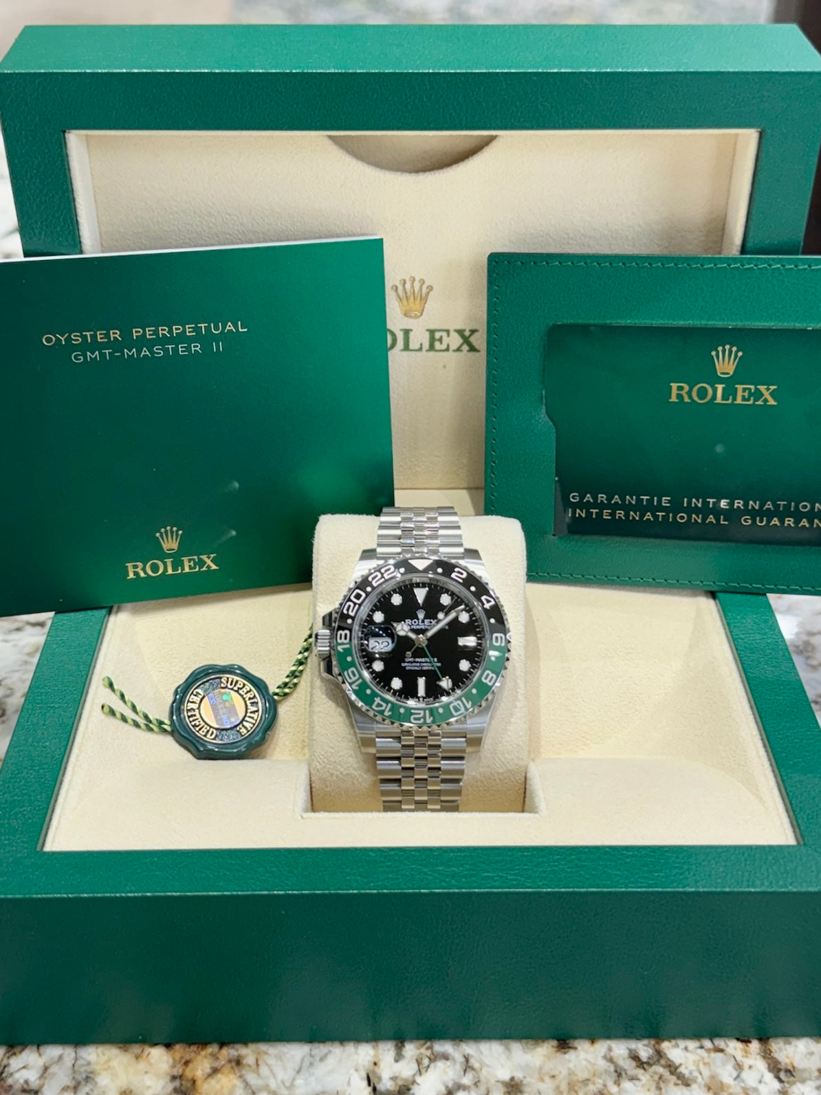 2025 Rolex GMT-Master II Sprite 126720VTNR