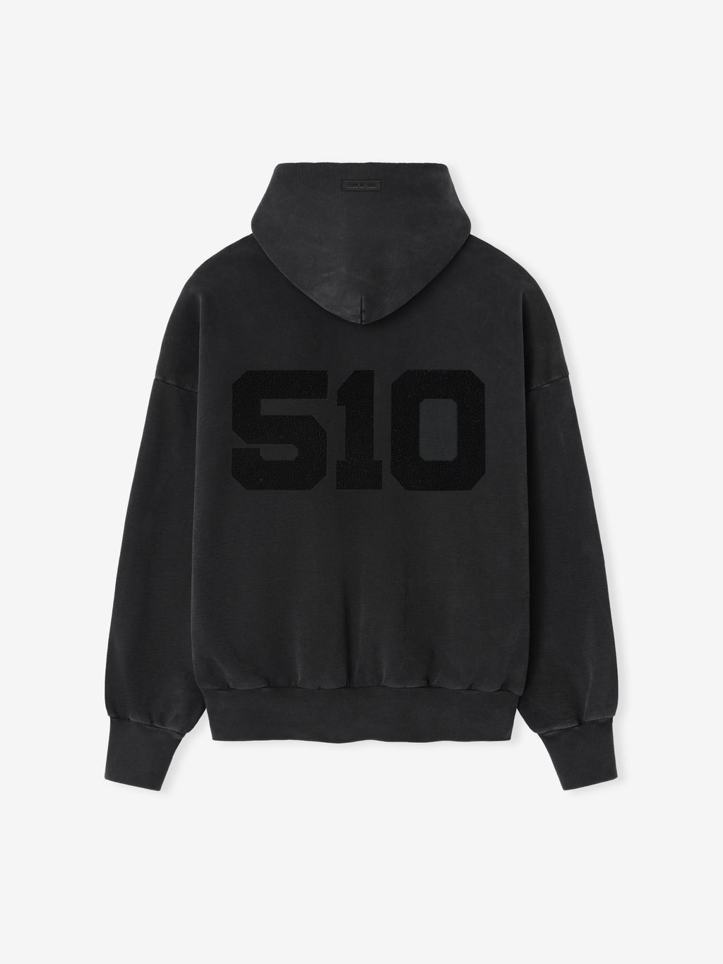 Fear of God 510 Panther Heavyweight Hoodie Sunfaded Black